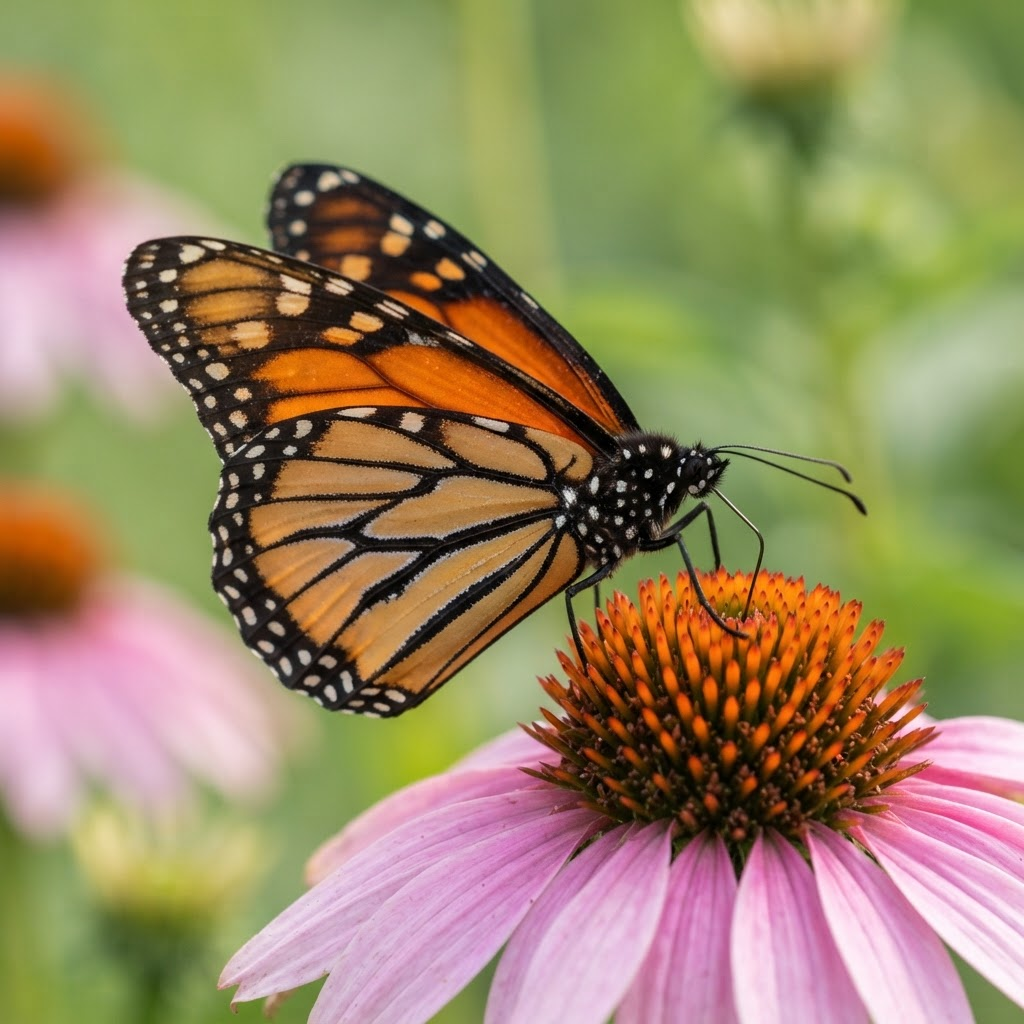 Monarca (Danaus plexippus)